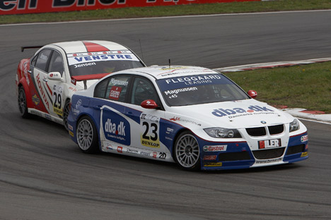 Jan Magnussen - BMW 320si E90.
(Foto: Mark Læssøe)